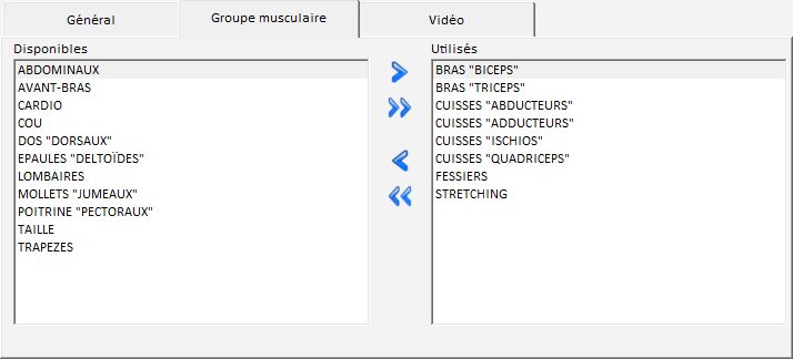 Groupe musculaire