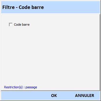 code barre