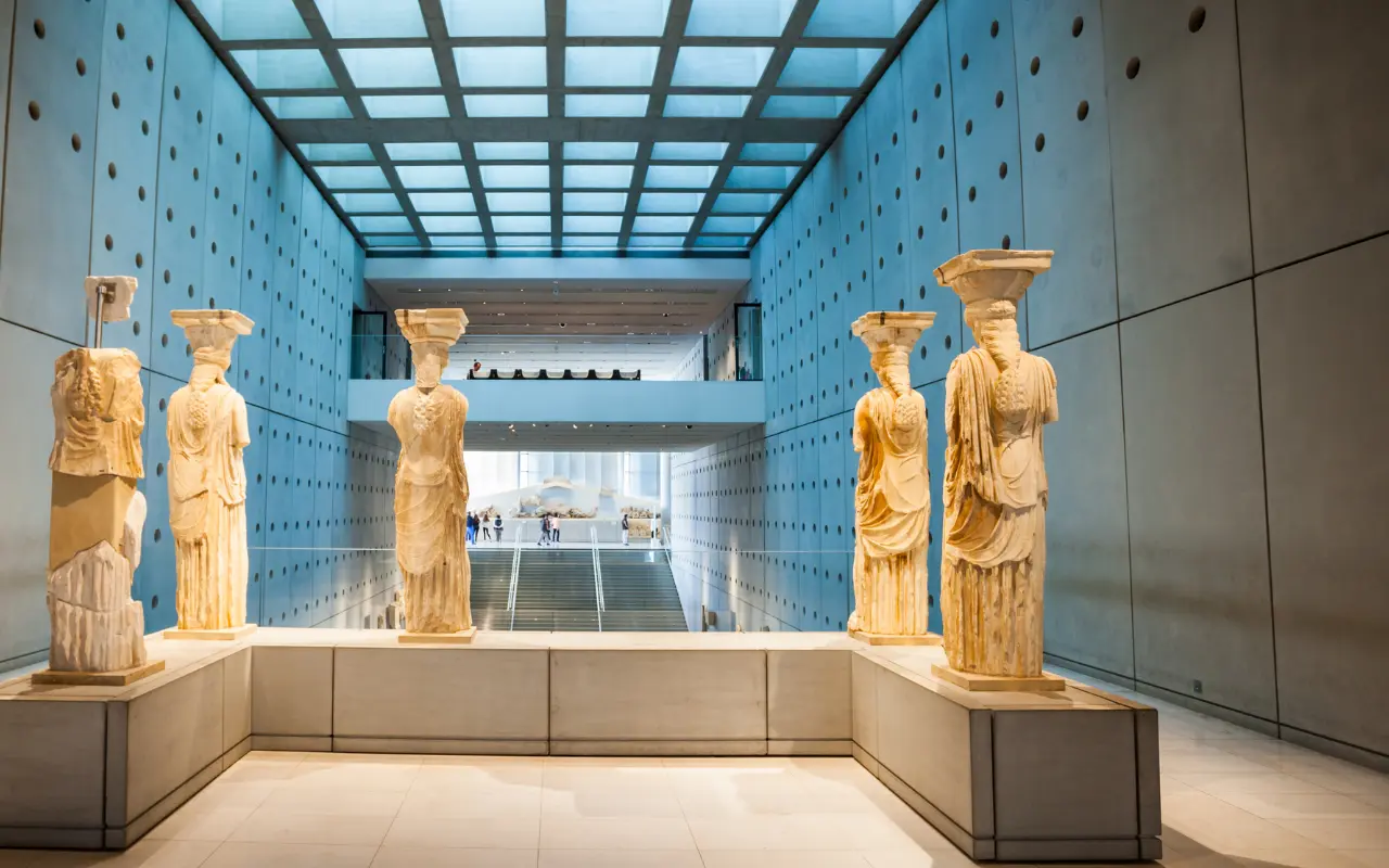 Intérieur d'un musée