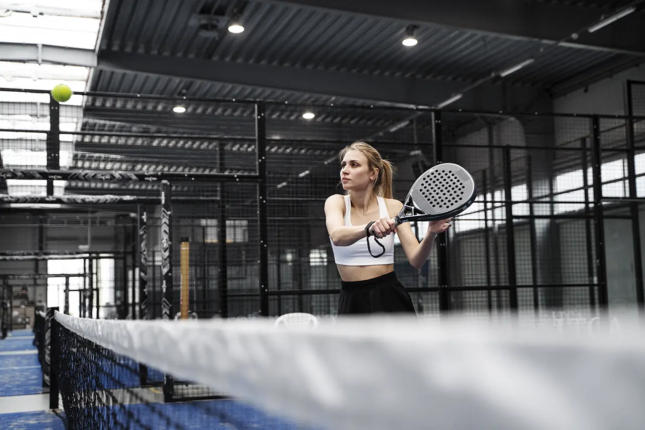 Joueuse de padel